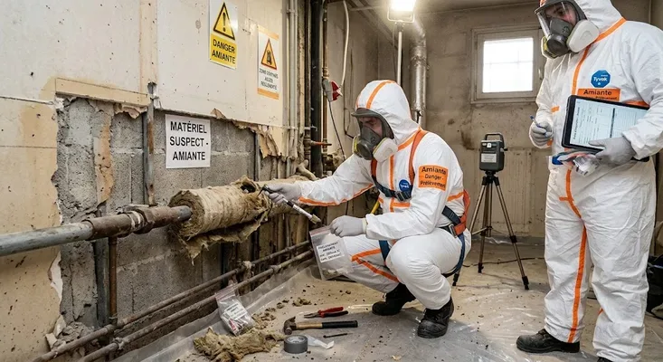 Diagnostic amiante avant travaux — prélèvements — désamiantage Bienne